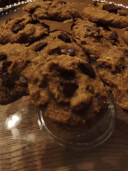 pumpkin and cinnamon cookies