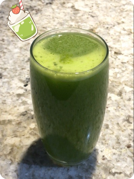 Bebida verde Detox