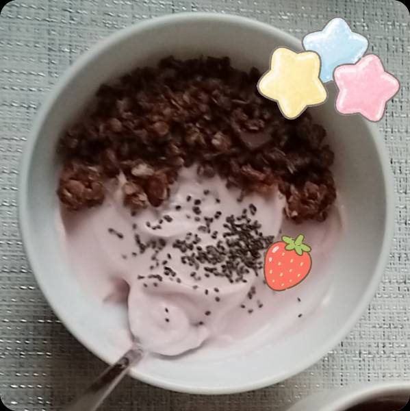 yoghurt bowl chocolate