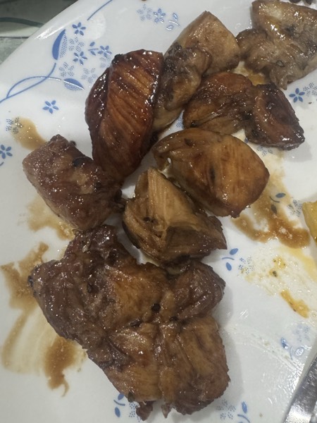 chicken w/ chinese sauce