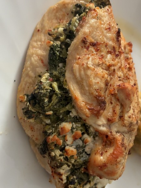 spinach stuffed chicken