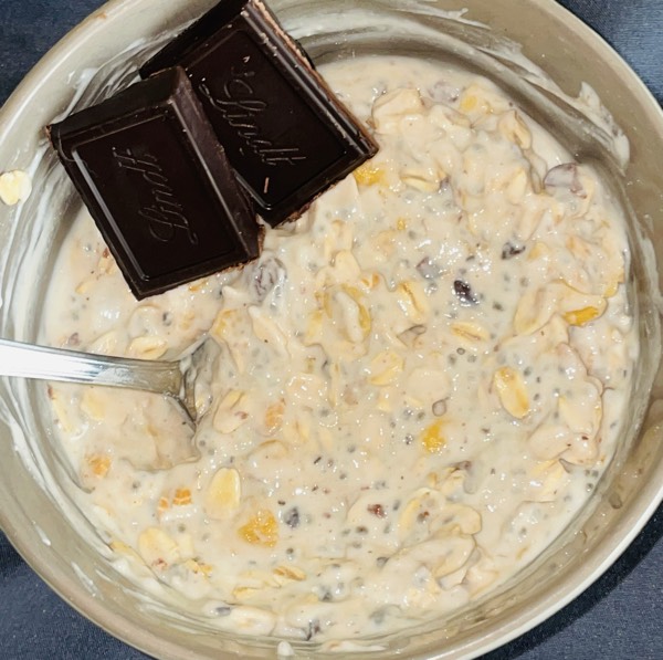 chocolate coffee yogurt bowl