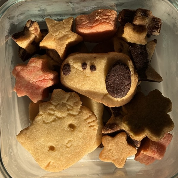 butter cookies (not low cal)