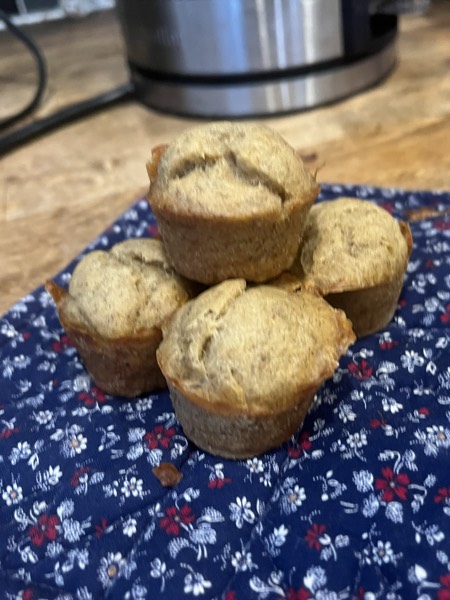 sweetcherryslim mini banana bread muffins