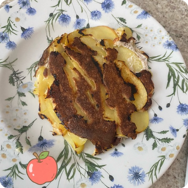 Apple pancake low cal