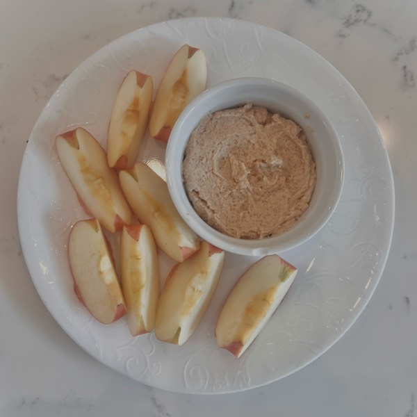 peanut butter cinnamon apple dip