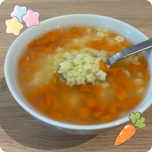 carrot star soup !!