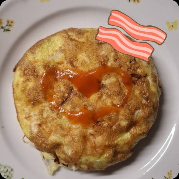 Light mini okonomiyaki