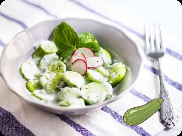 Concombre À La Menthe