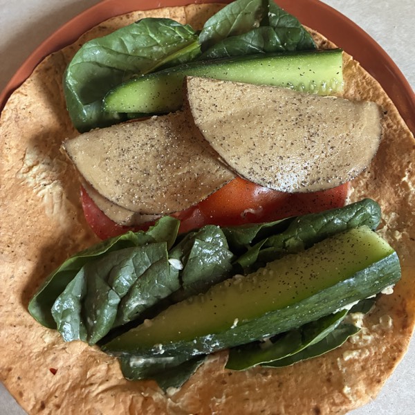 hummus wrap