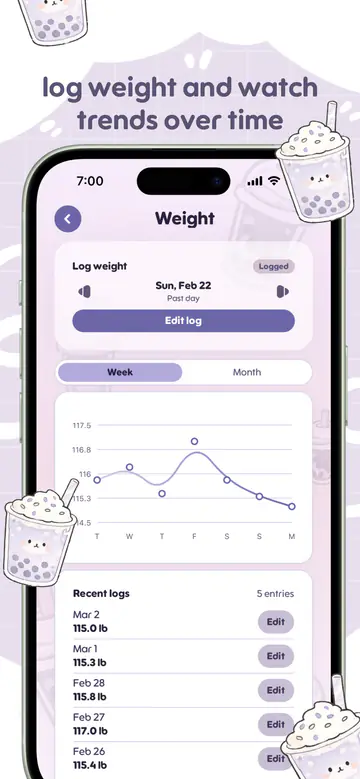 Weight Tracking